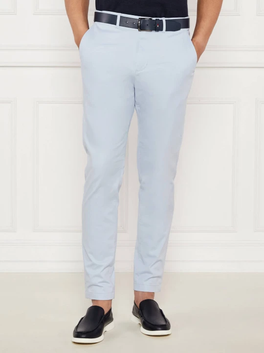 Zdjęcie produktu Tommy Hilfiger Spodnie chino HARLEM | Relaxed fit błękitny