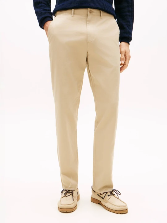 Zdjęcie produktu Tommy Hilfiger Spodnie chino Harlem | Tapered fit beżowy