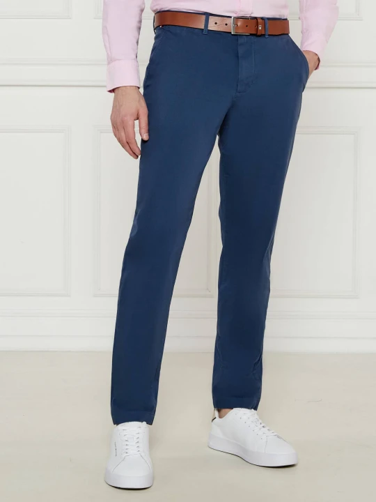 Zdjęcie produktu Tommy Hilfiger Spodnie chino HARLEM | Tapered fit niebieski