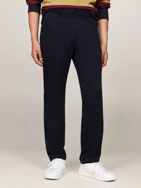 Zdjęcie produktu Tommy Hilfiger Spodnie chino | Regular Fit granatowy