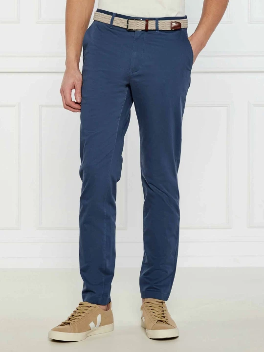 Zdjęcie produktu Tommy Hilfiger Spodnie chino | Regular Fit niebieski