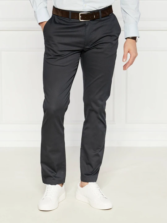 Zdjęcie produktu Tommy Hilfiger Spodnie chino | Slim Fit granatowy