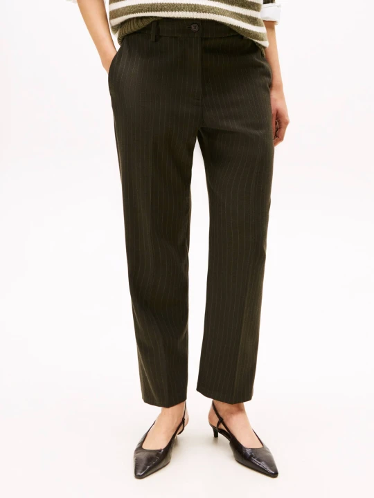 Zdjęcie produktu Tommy Hilfiger Spodnie chino | Straight fit zielony