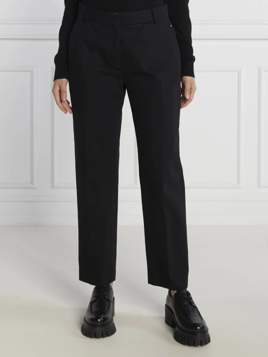 Zdjęcie produktu Tommy Hilfiger Spodnie chino | Straight fit czarny
