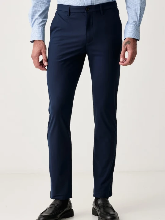 Zdjęcie produktu Tommy Hilfiger spodnie chinos męskie granatowy