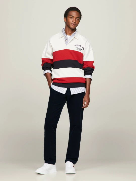 Zdjęcie produktu Tommy Hilfiger Spodnie DENTON | Straight fit czarny