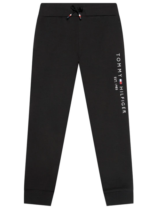 Zdjęcie produktu Tommy Hilfiger Spodnie dresowe Essential KS0KS00214 Czarny Regular Fit