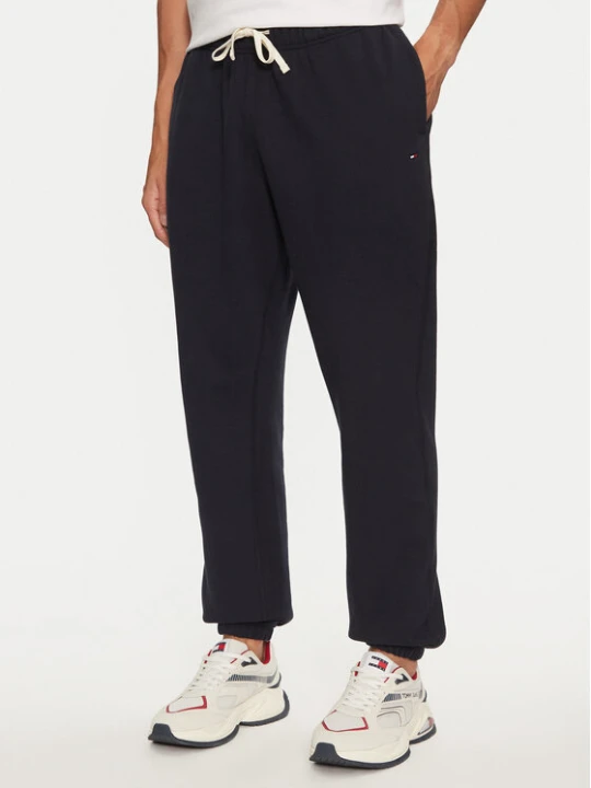 Zdjęcie produktu Tommy Hilfiger Spodnie dresowe Essential MW0MW37231 Granatowy Relaxed Fit