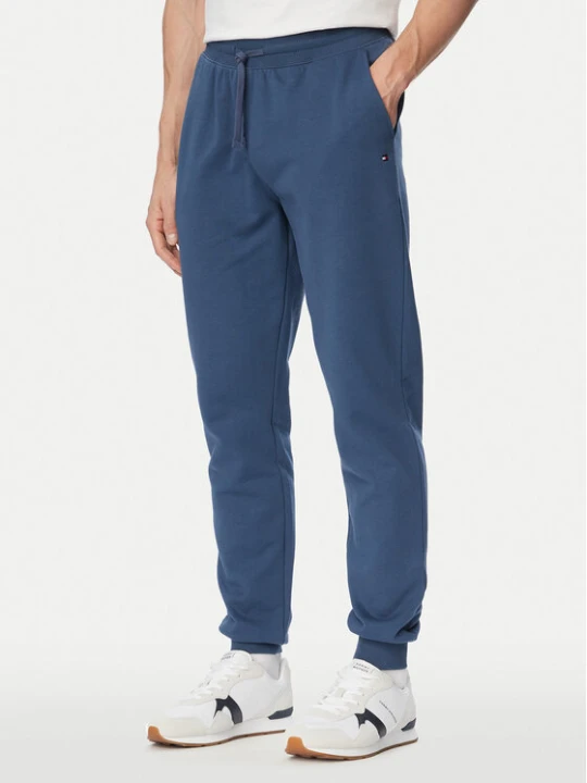 Zdjęcie produktu Tommy Hilfiger Spodnie dresowe Essential MW0MW37236 Niebieski Regular Fit