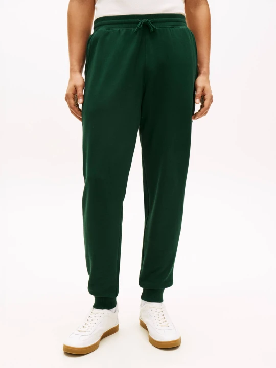 Zdjęcie produktu Tommy Hilfiger Spodnie dresowe Essential | Regular Fit butelkowa zieleń