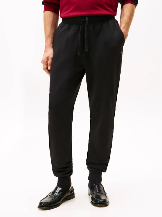 Zdjęcie produktu Tommy Hilfiger Spodnie dresowe Essential | Regular Fit czarny