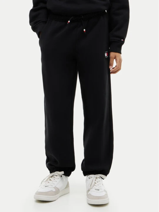 Zdjęcie produktu Tommy Hilfiger Spodnie dresowe KS0KS00715 S Czarny Regular Fit