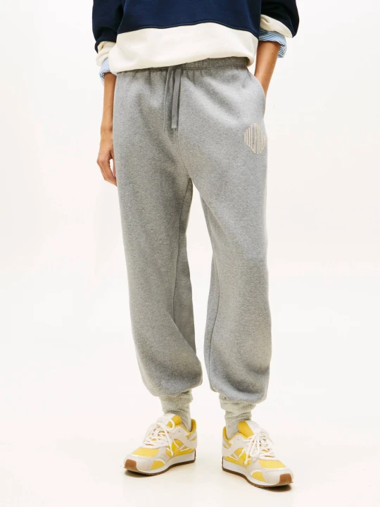 Zdjęcie produktu Tommy Hilfiger Spodnie dresowe | Regular Fit szary