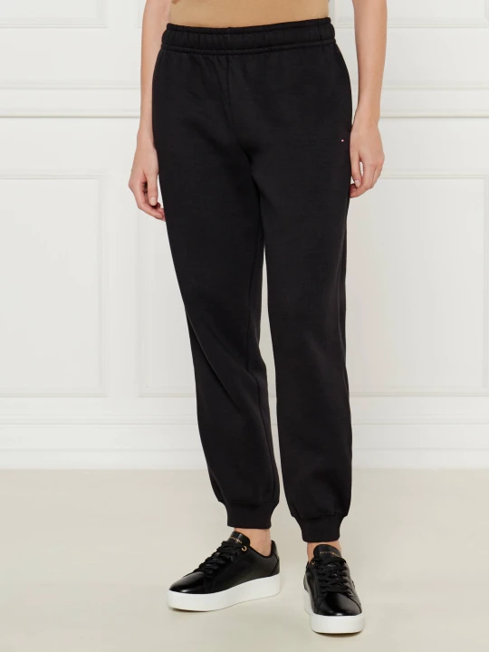 Zdjęcie produktu Tommy Hilfiger Spodnie dresowe | Regular Fit czarny