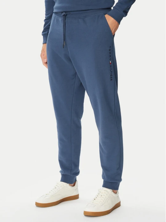 Zdjęcie produktu Tommy Hilfiger Spodnie dresowe UM0UM03664 Niebieski Regular Fit