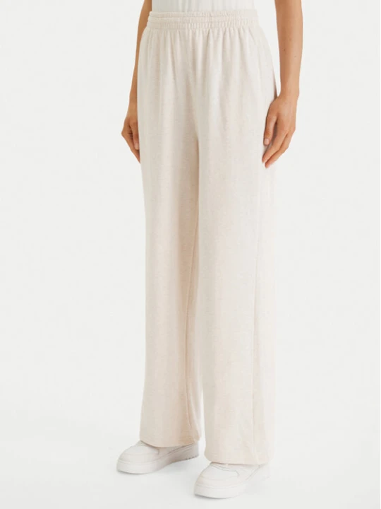 Zdjęcie produktu Tommy Hilfiger Spodnie dresowe UW0UW06180 Beżowy Wide Leg