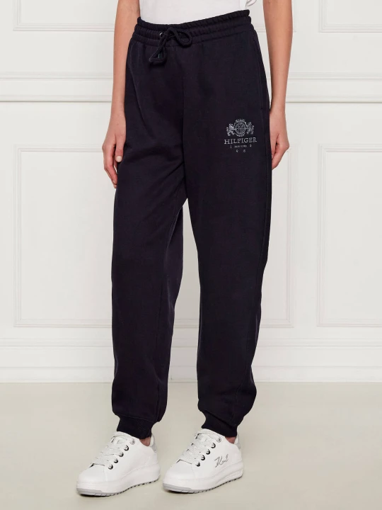 Zdjęcie produktu Tommy Hilfiger Spodnie dresowe VARSITY | Regular Fit granatowy