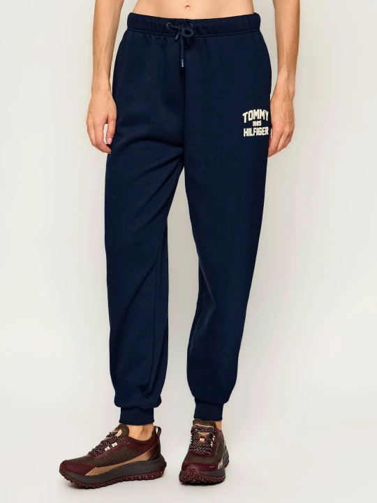 Zdjęcie produktu Tommy Hilfiger Spodnie dresowe Varsity | Relaxed fit granatowy