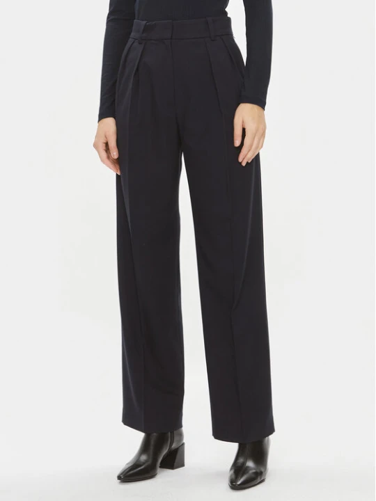 Zdjęcie produktu Tommy Hilfiger Spodnie materiałowe Core WW0WW39725 Granatowy Relaxed Fit
