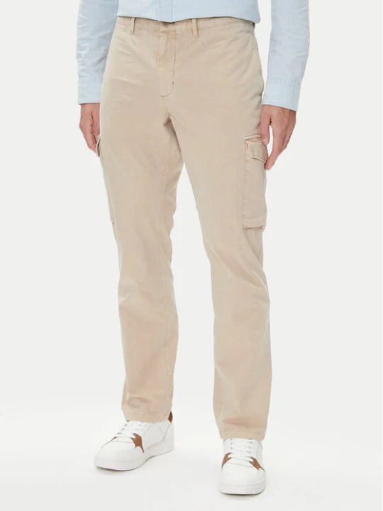 Zdjęcie produktu Tommy Hilfiger Spodnie materiałowe Denton MW0MW39695 Beżowy Straight Fit