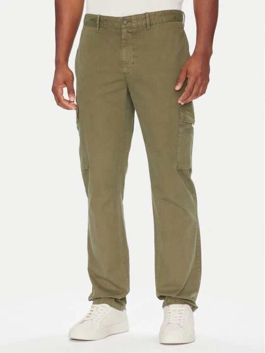 Zdjęcie produktu Tommy Hilfiger Spodnie materiałowe Denton MW0MW39695 Zielony Straight Fit