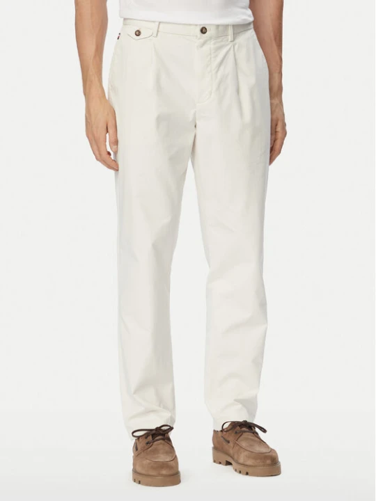 Zdjęcie produktu Tommy Hilfiger Spodnie materiałowe Harlem MW0MW43158 Beżowy jasny Straight Fit