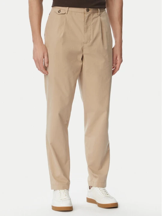 Zdjęcie produktu Tommy Hilfiger Spodnie materiałowe Harlem MW0MW43158 Beżowy Straight Fit