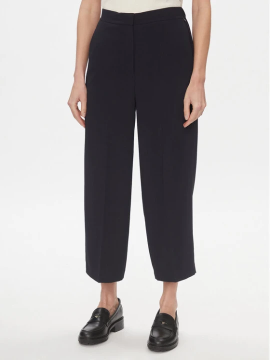 Zdjęcie produktu Tommy Hilfiger Spodnie materiałowe WW0WW41908 Granatowy Wide Leg