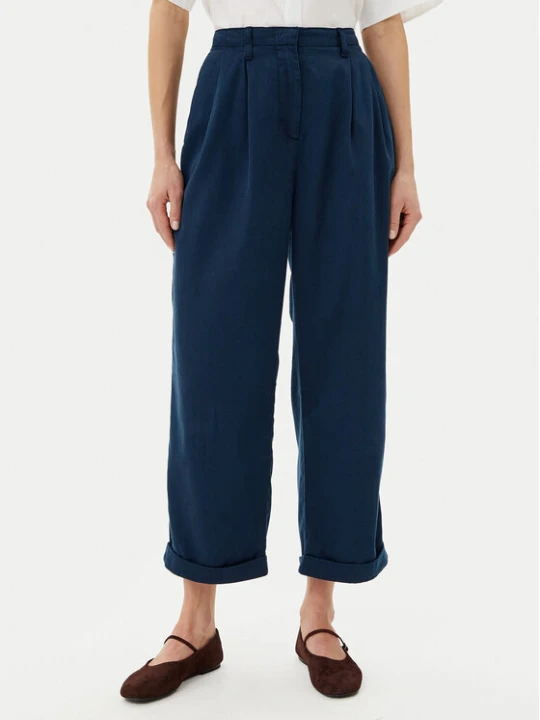 Zdjęcie produktu Tommy Hilfiger Spodnie materiałowe WW0WW45589 Granatowy Relaxed Fit