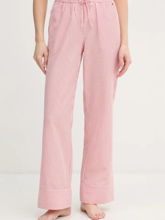 Zdjęcie produktu Tommy Hilfiger spodnie piżamowe damskie różowy