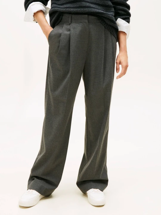 Zdjęcie produktu Tommy Hilfiger Spodnie | Relaxed fit szary