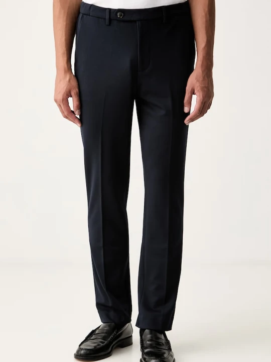 Zdjęcie produktu Tommy Hilfiger spodnie slim fit męskie granatowy