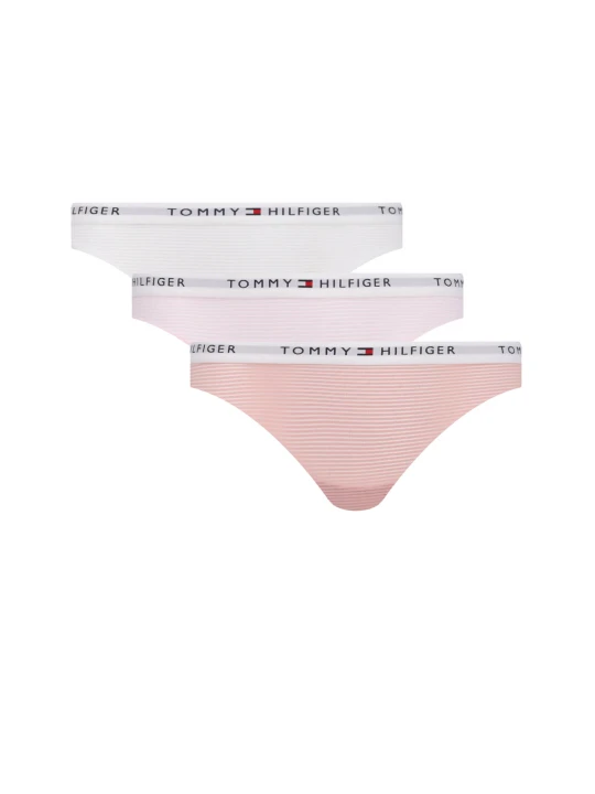 Zdjęcie produktu Tommy Hilfiger Stringi 3-pack biały