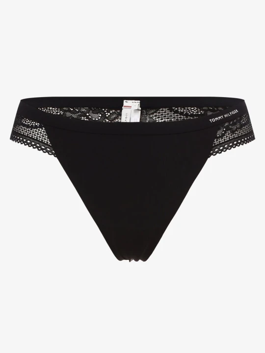 Zdjęcie produktu Tommy Hilfiger Stringi Kobiety Sztuczne włókno niebieski