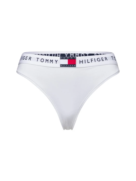 Zdjęcie produktu Tommy Hilfiger Stringi - Stringi klasyczne Kobiety Bawełna biały