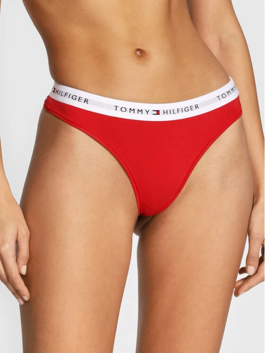 Zdjęcie produktu Tommy Hilfiger Stringi UW0UW03835 Czerwony