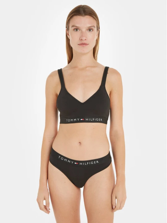 Zdjęcie produktu Tommy Hilfiger Stringi UW0UW04146 Czarny