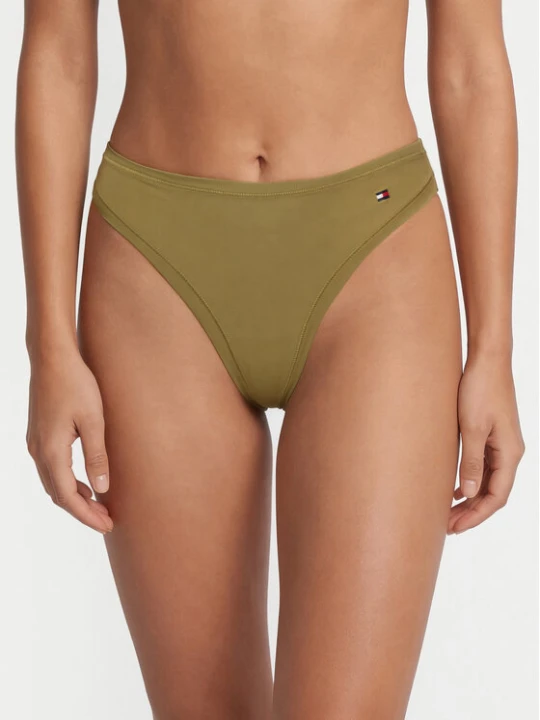 Zdjęcie produktu Tommy Hilfiger Stringi UW0UW06046 Khaki