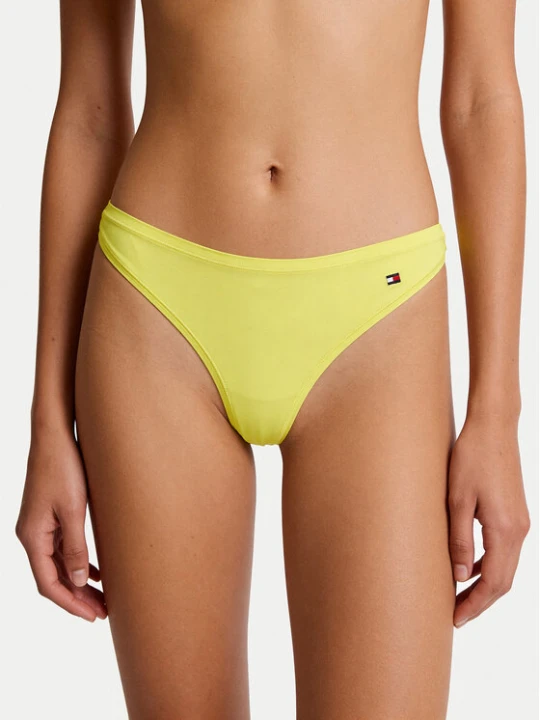Zdjęcie produktu Tommy Hilfiger Stringi UW0UW06046 Żółty jasny