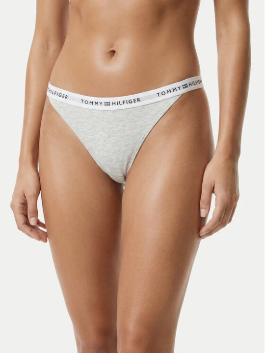 Zdjęcie produktu Tommy Hilfiger Stringi UW0UW06228 Szary