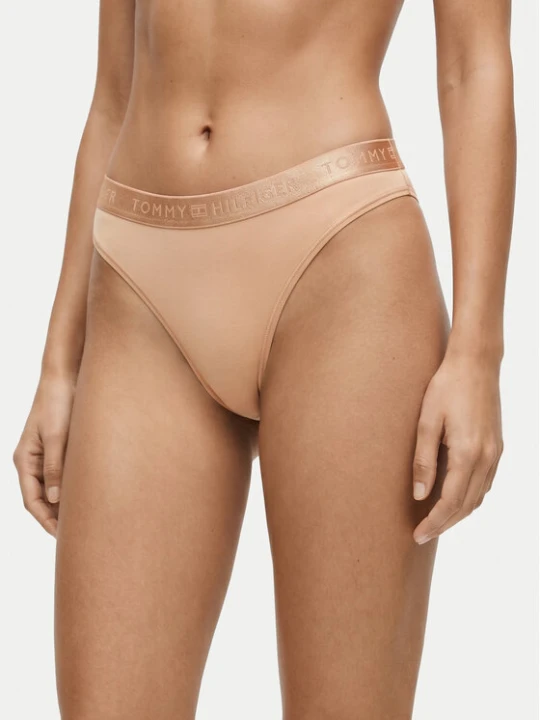Zdjęcie produktu Tommy Hilfiger Stringi UW0UW06260 Beżowy