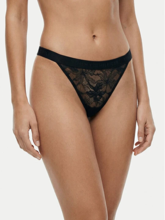 Zdjęcie produktu Tommy Hilfiger Stringi UW0UW06267 Czarny