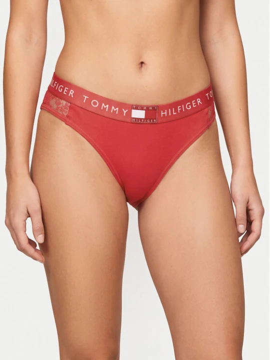 Zdjęcie produktu Tommy Hilfiger Stringi UW0UW06680 Czerwony