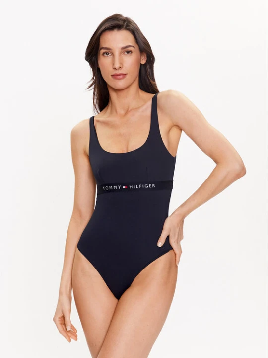 Zdjęcie produktu Tommy Hilfiger Strój kąpielowy UW0UW04126 Granatowy