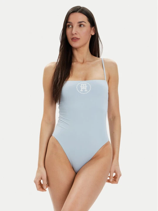 Zdjęcie produktu Tommy Hilfiger Strój kąpielowy UW0UW05393 Błękitny Niebieski jasny