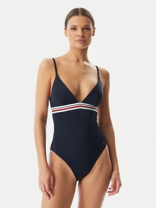 Zdjęcie produktu Tommy Hilfiger Strój kąpielowy UW0UW06357 Granatowy