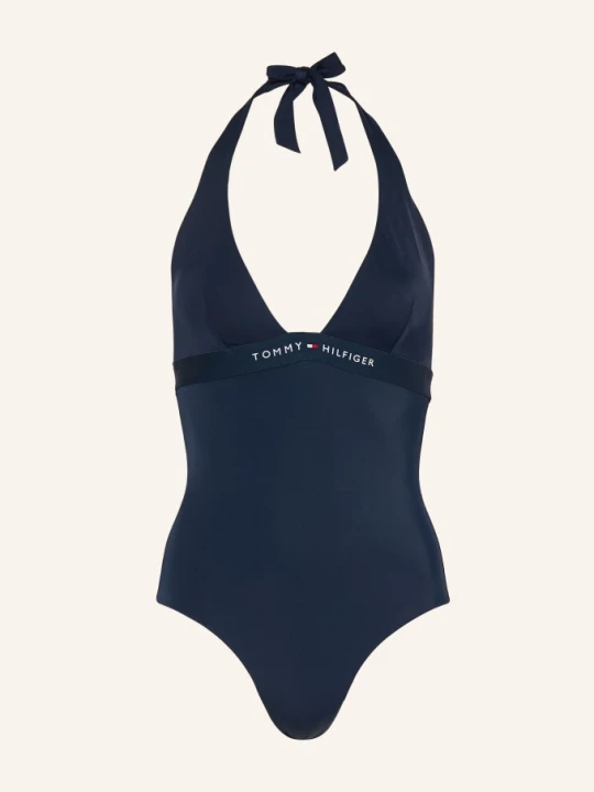 Zdjęcie produktu Tommy Hilfiger Strój Kąpielowy Z Wiązaniem Na Szyi blau GRANATOWY
