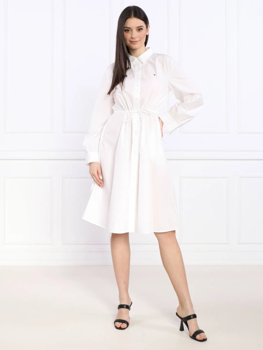 Zdjęcie produktu Tommy Hilfiger Sukienka 1985 KNEE DRESS biały