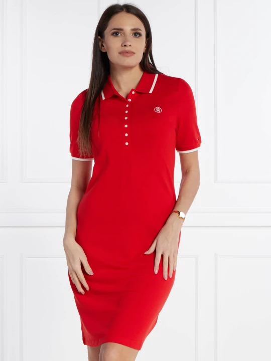 Zdjęcie produktu Tommy Hilfiger Sukienka czerwony