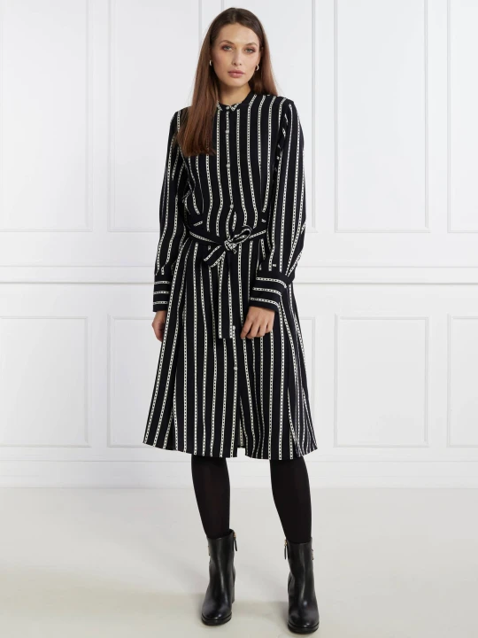 Zdjęcie produktu Tommy Hilfiger Sukienka ARGYLE STRIPE czarny